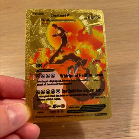 Charizard vmax gold