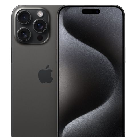 HELT NY IPHONE 15 PRO MAX 512GB (BLACK TITNIUM)