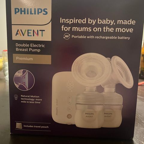 Philips Avent brystpumpe ubrukt/ny