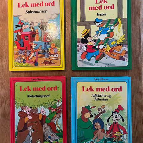 Walt Disney «Lek med ord» - kun Adjektiver og Adverb igjen!