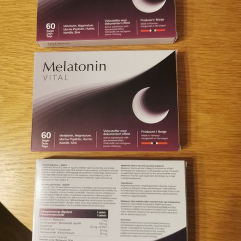 Melatonin sovetabletter