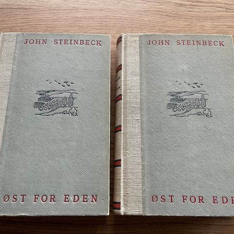 john steinbeck øst for eden Bind1 og 2