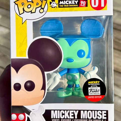 Funko Pop! Mickey Mouse (Blue & Green) (Mickey: The True Original Exhibition)