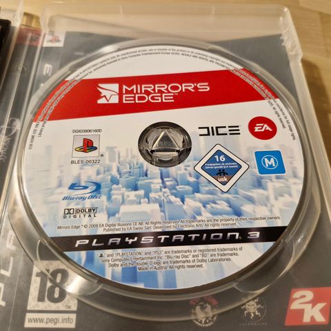 Mirrors edge PS3