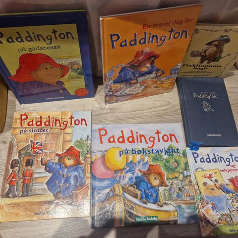 7 bøker om Paddington