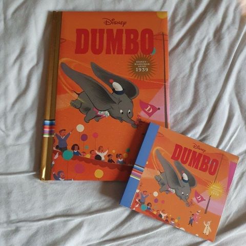 Bok disney Dumbo med tilhørende lydbok. Helt nye!