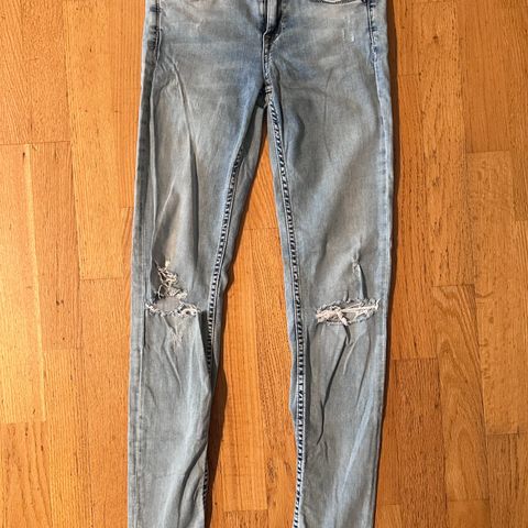 Jeans bukser Denim, H&M i str 160-165