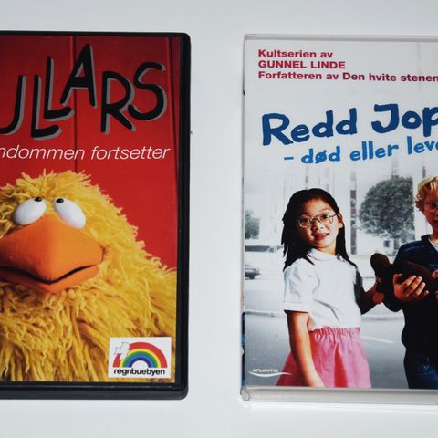 2 stk DVD  Redd Joppe  /  Gullars