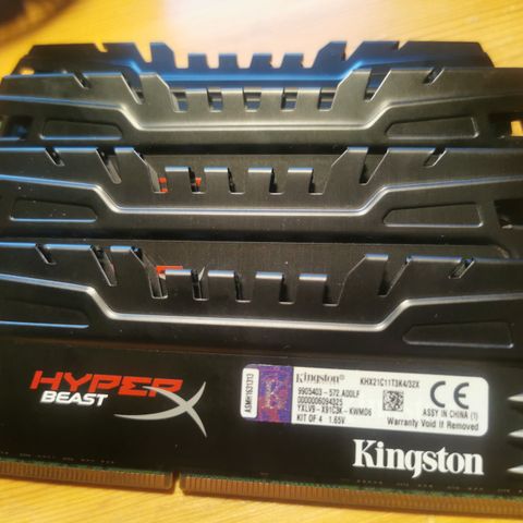 32gb ram (4x8) ddr3