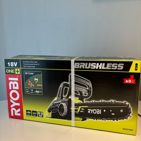 Ryobi OCS1830 motorsag UTEN LADER OG BATTERI