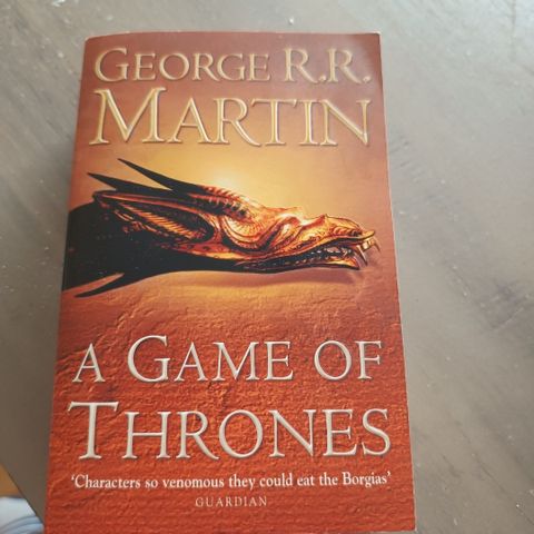 Game of Thrones bok