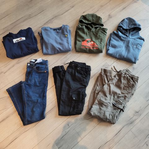 Klespakke gutt (CK, L&S, Quicsilver, Ellesse, Levis, Garcia)