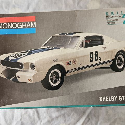 #69. 1965 Shelby Mustang GT350R plastbyggesett