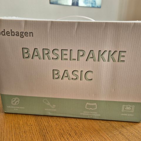 Barselpakke Basic fra Fødebagen