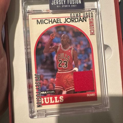 Michael Jordan patch kort