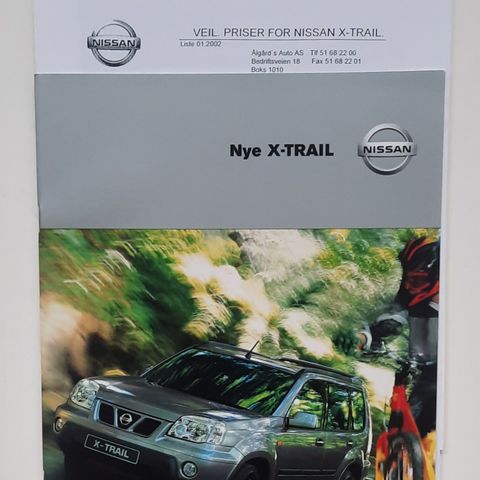 Nissan X-TRAIL brosjyre