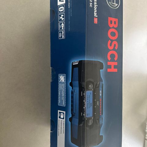 Bosch GPB 18 V-2 SC DAB+ Radio, Bluetooth, kan sendes