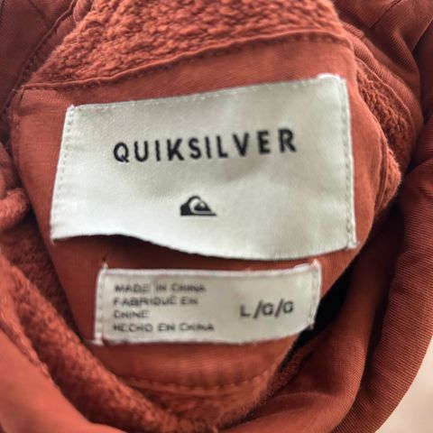 Quiksilver hettegenser