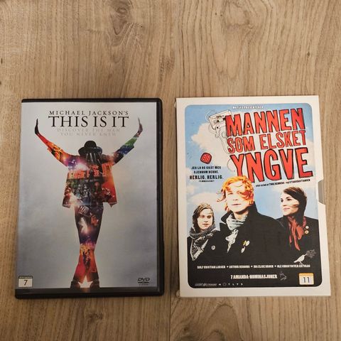 DVD Michael Jackson / Mannen som elsket Yngve