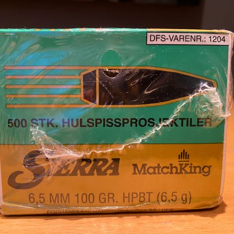 Siera MatckKing 6,5mm 100gr kuler (6,5)