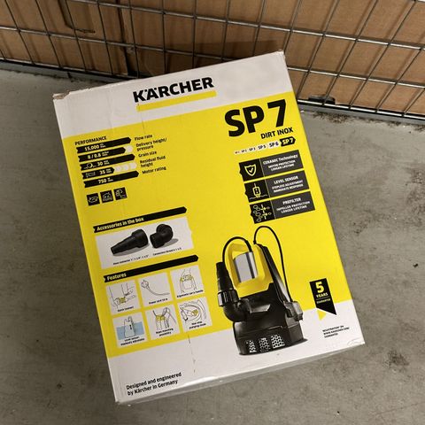 Karcher Kärcher SP 7 Dirt Inox pumpe