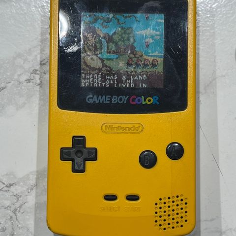 Gameboy Color (Gul)