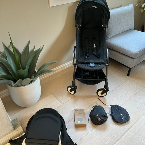 Babyzen YoYo trillevogn med bassinet + div utstyr