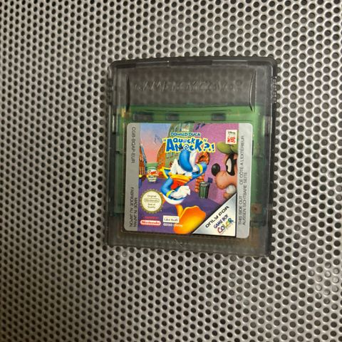 Donald Duck Quack Attack Nintendo Gameboy Color