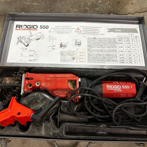 Ridgid 550 Rørkutter