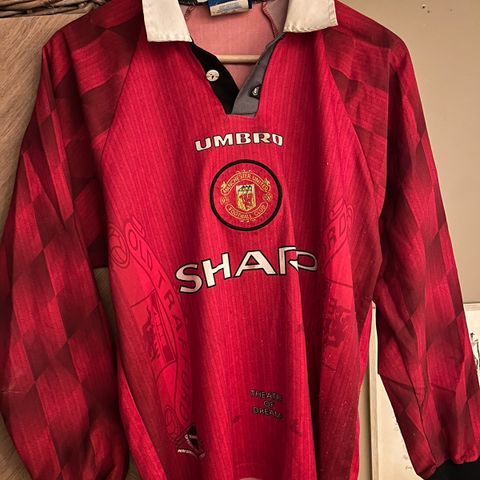 Original Manchester United drakt fra 1996/97 sesongen