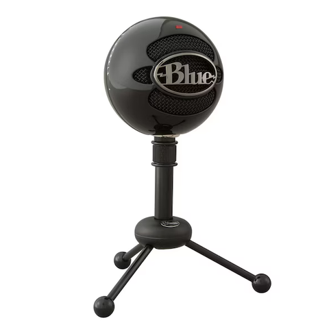 Blue Snowball Glossy Sort - Mikrofon