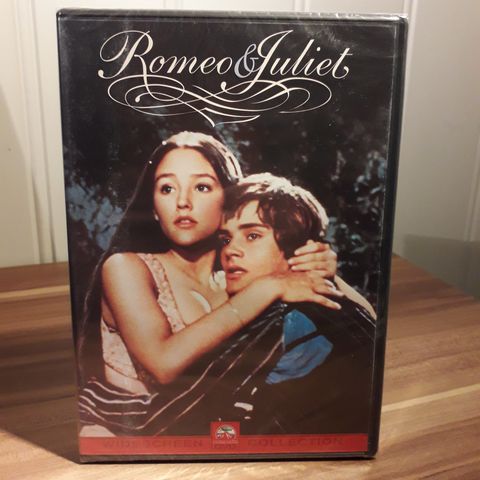 Romeo & Juliet (norsk tekst) *ny i plast* 1968 DVD