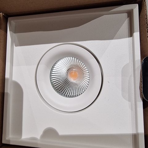 5-stk Cube lux White 2700k led Downlight