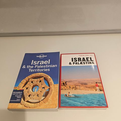 Israel og Palestina reisebøker