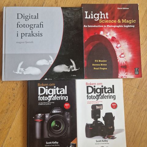 Bøker om digital fotografering