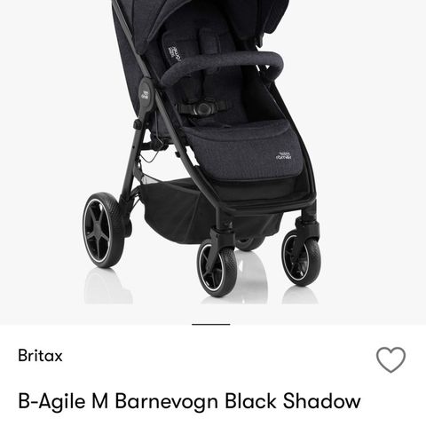 Strøken Britax B-Agile M trille