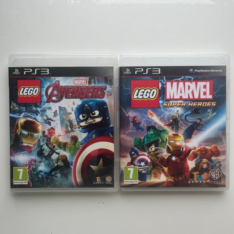 Ps3 spill LEGO MARVEL AVENGERS / SUPER HEROES barn