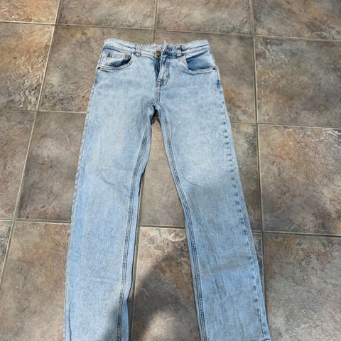 Jeans 2 stk - str 158 fra Kappahl