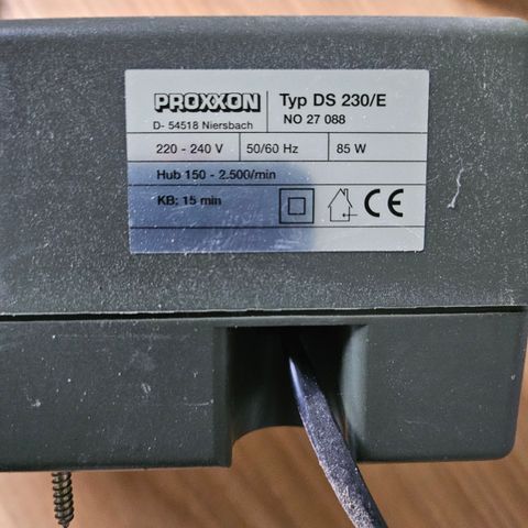 Proxxon Kontursag DS 230/E