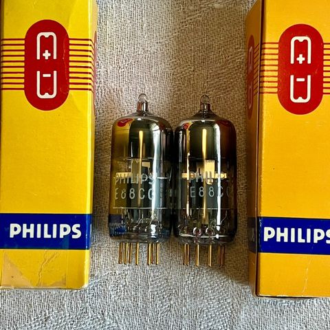 Philips SQ E88CC gold pin