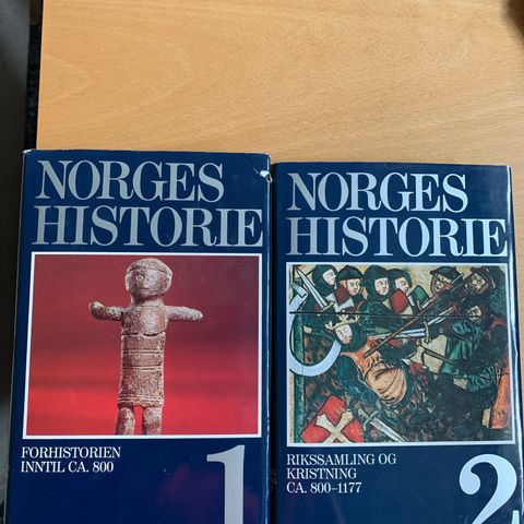 Norges Historie  - bind 1 og 2