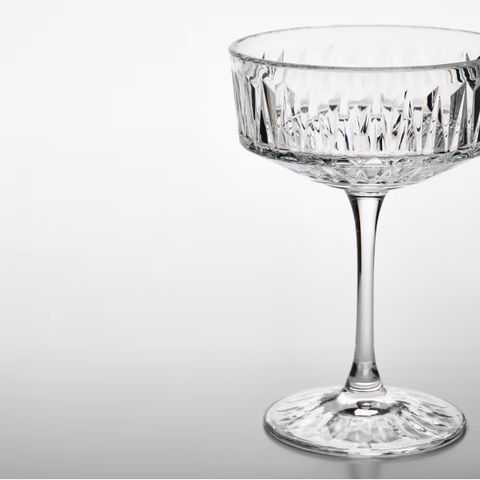 Champagneglass, 4 stk + tilhørende karaffel