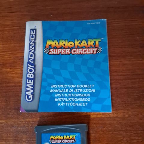 Mario Kart - Super Circuit - GBA