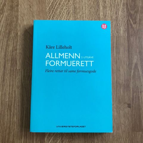 Allmenn formuerett