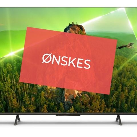 50-60" Smart TV ønskes kjøpt