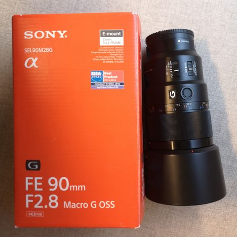 Sony FE90mm F2.8 Macro G Oss