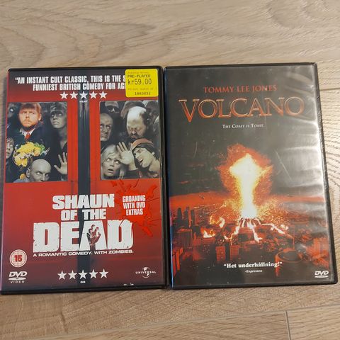 Shaun of the dead & volcano