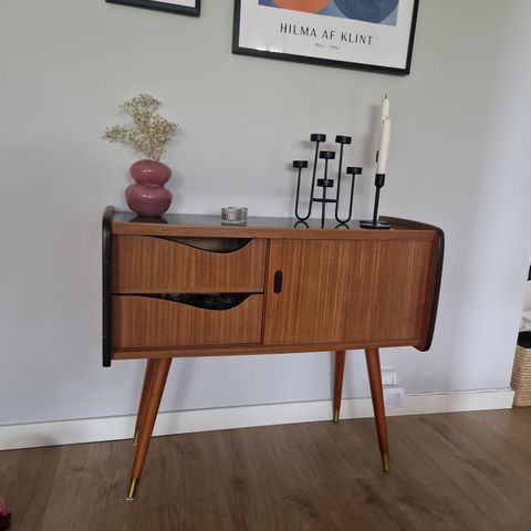 Unik vintage teak kommode