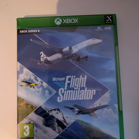 Nesten ubrukt Flight Simulator 2020