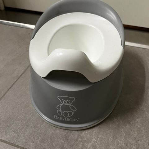 Babybjorn smart potty grå